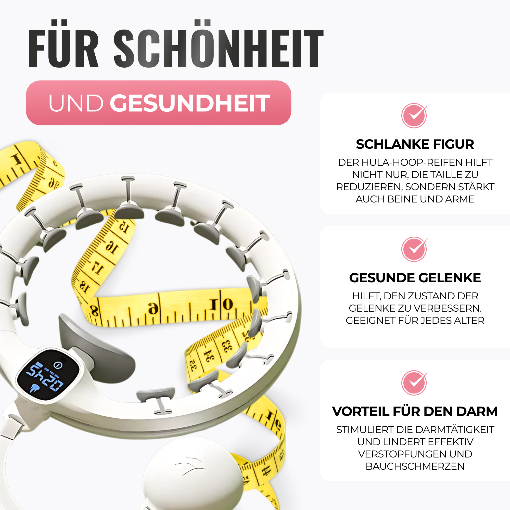 SwingFit™ Hula-Hoop-Reifen